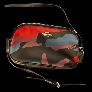 Coach Camouflage Crossbody Bag
